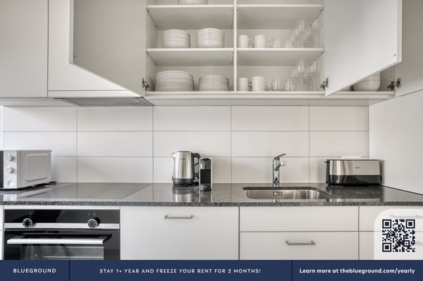 Helle Matthäus 1 Zim + Lager, 5Min an Kleinbasel, über Blueground 6