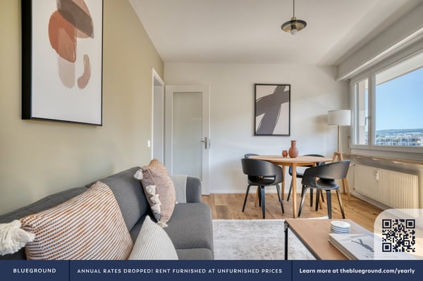 Helle Matthäus 1 Zim + Lager, 5Min an Kleinbasel, über Blueground 2