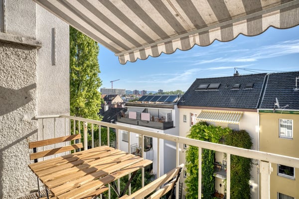 Charmante Breite 1Zim. mit W/T + Lager, nah Basel SBB, über Blueground 4