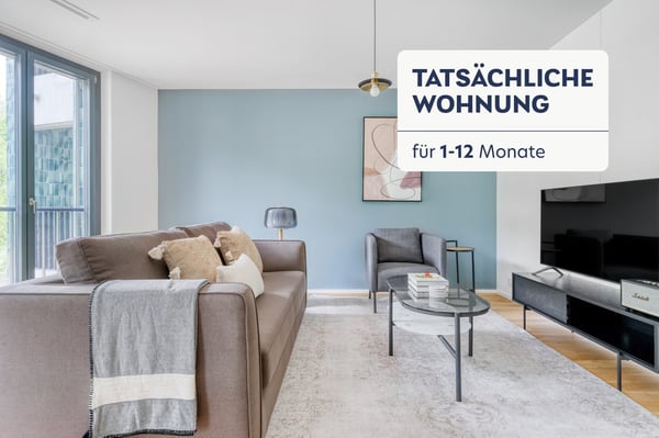 Hip Wollishofen 1.5 Zim.+ W/T, +Lag.,2 Min. zum Markt, über Blueground 1