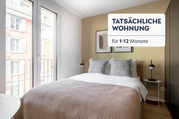 Hip Wiedikon 2.5 Zim.+W/T, +Lag, 1 Min. zum Markt, über Blueground 1