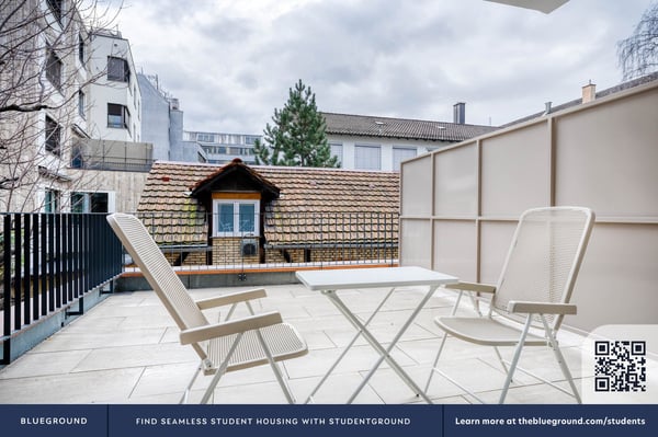 Schöne Wiedikon 1 Zim.,Keller,W/T. 3 Min. zum Markt, über Blueground 5