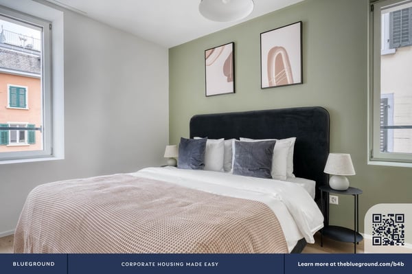 Schöne Wiedikon 1 Zim.,Keller,W/T. 3 Min. zum Markt, über Blueground 9