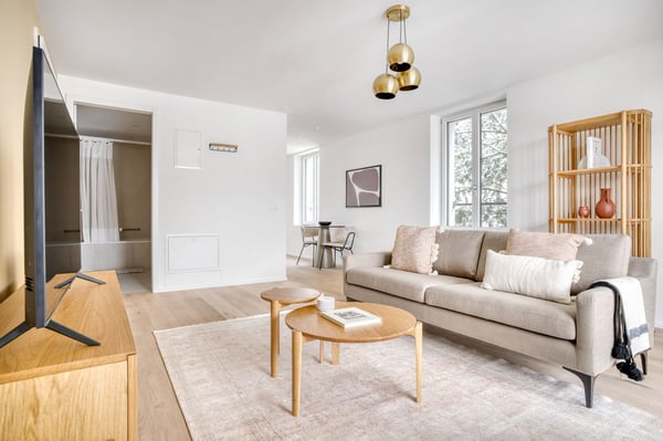 Geräumige Wiedikon 1.5 Zim.,Keller,W/T. 3 Min.zum Mkt, über Blueground 3