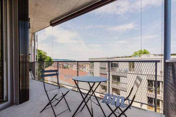 Luxus Wiedikon 1.5 ZW, Keller, W/T, 10 Min. z. Market, by Blueground 5