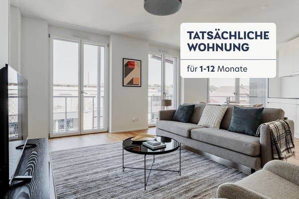 Luxus Wiedikon 1.5 ZW, Keller, W/T, 10 Min. z. Market, by Blueground 1