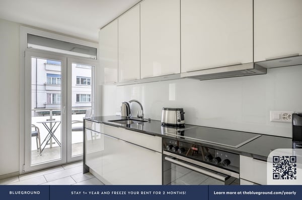 Luftige Wiedikon 1.5 ZW mit W/T. Nah zum Markt, by Blueground 6