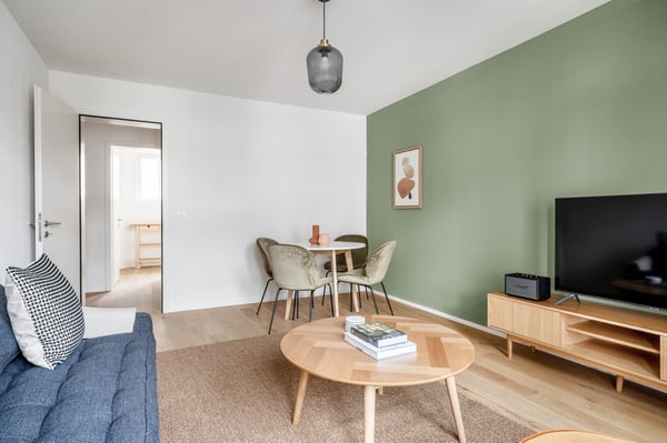 Sonnige Gundeldingen 1 Zim. mit Keller, nah zu Basel HB 4