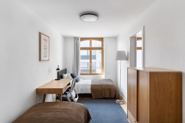 Sonnige Gundeldingen 1 Zim. mit Keller, nah zu Basel HB 15