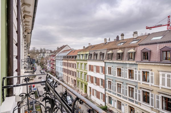 Sonnige Gundeldingen 1 Zim. mit Keller, nah zu Basel HB 5