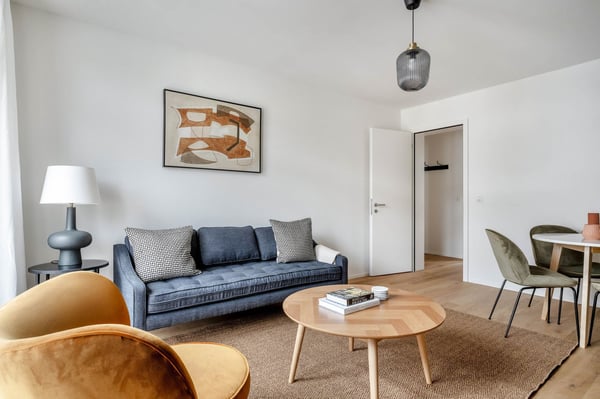 Sonnige Gundeldingen 1 Zim. mit Keller, nah zu Basel HB 3