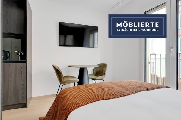 Luftige Wiedikon 2.5 Zim.+W/T, +Lag, 1 Min. zum Markt, über Blueground 1