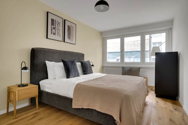 15 Minutes Walk to the Local Central Market,10 Minutes with Bus to Basel Main Train Station 9