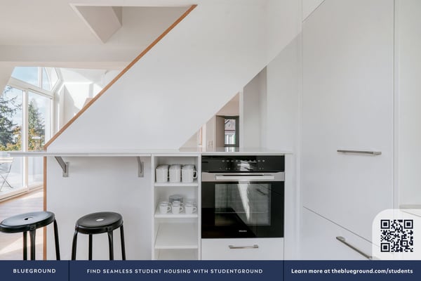 Schöne Wipkingen, 3.5 Zim., private  W/T, Keller, nahe Tram,  über Blueground 11