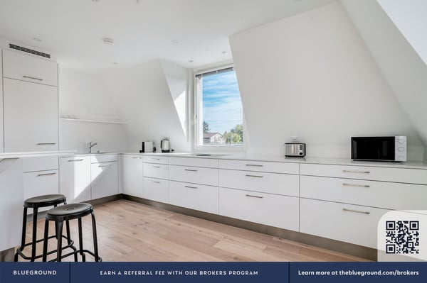 Schöne Wipkingen, 3.5 Zim., private  W/T, Keller, nahe Tram,  über Blueground 8