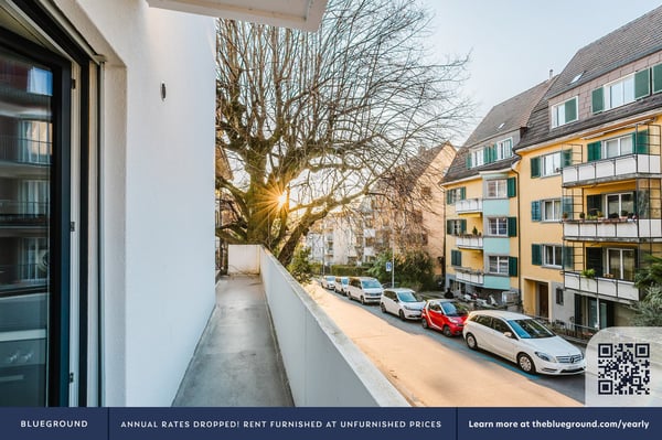 Luftige Unterstrass  W/T, 13 Min zum Zentrum über Blueground 12