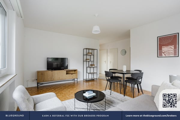 Luftige Unterstrass  W/T, 13 Min zum Zentrum über Blueground 3