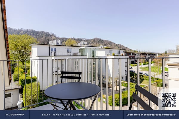 Blueground | Friesenberg, Balkon, Nähe Uetliberg 6