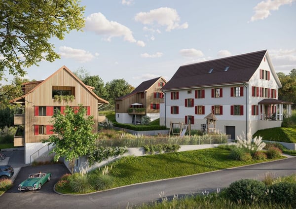 3.5 Zimmer Wohnungen in charmanter, kleiner Überbauung 2