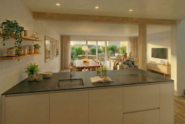 5.5 Zimmer Familienhaus mit cooler Dachterrasse 1