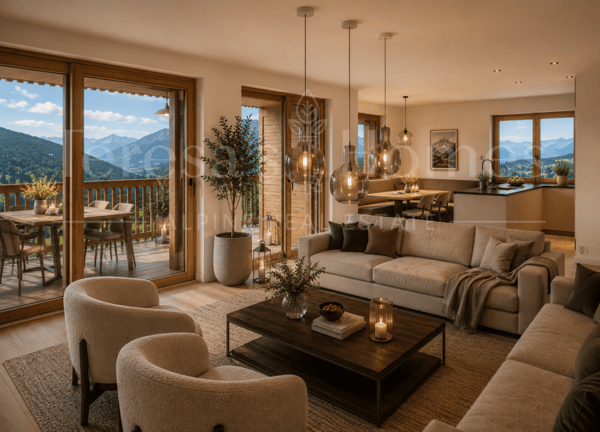 6.5 Zimmerwohnung, Exklusiv mit Panoramablick 1