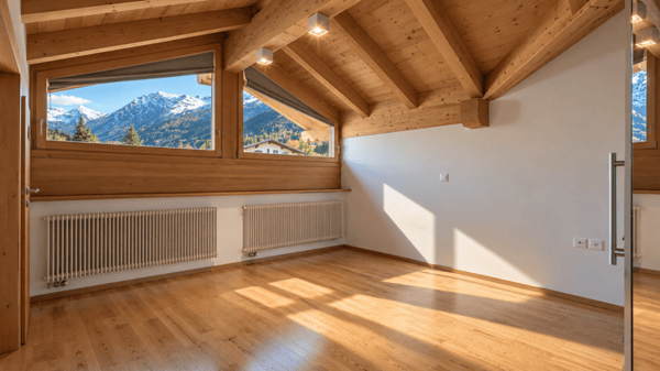 4.5 Zimmer Dachgeschosswohnung mitten im Zentrum von Klosters Platz 6