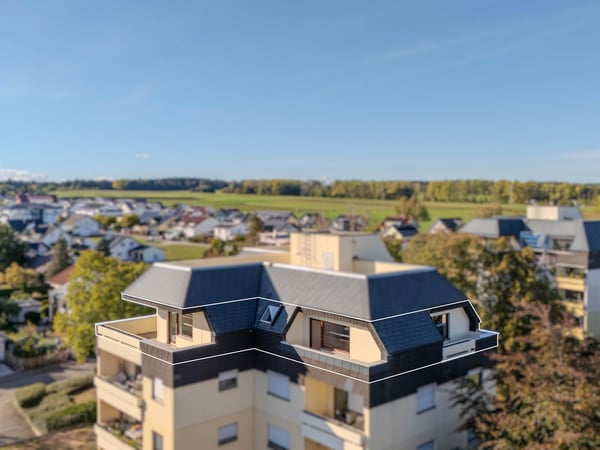Penthouse-Wohnung mit Panoramablick