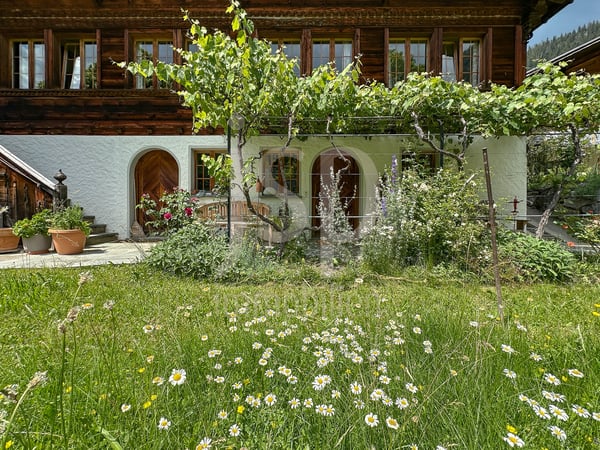 Stilvolles Simmentaler Haus mit unverbaubarem Ausblick am Bach 7