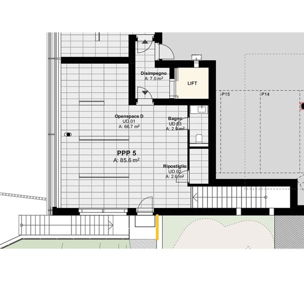 Investimento a Vezia: spazio commerciale pronto alluso 12