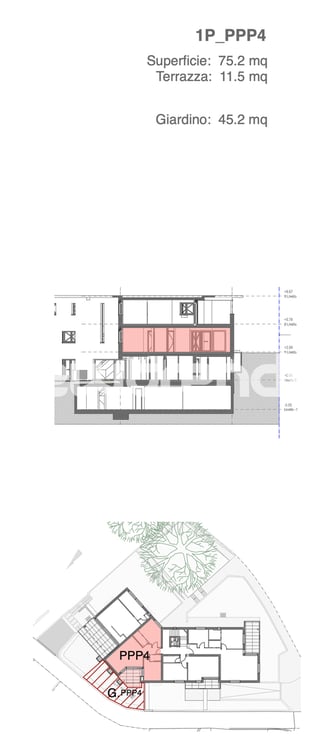 Tesserete, 1.5 locali di nuova costruzione in contesto di sole 8 unità 12
