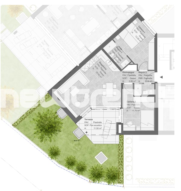 Tesserete, 1.5 locali di nuova costruzione in contesto di sole 8 unità 11