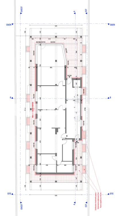 Mendrisio, palazzina a reddito in centro città con magazzino, 13 box a 4