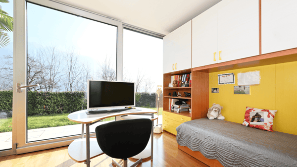 Porza, stupenda ed elegante villa di design con giardino privato. 13