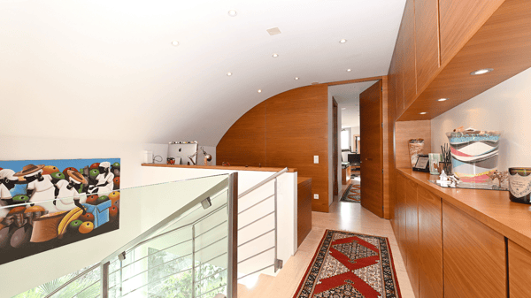 Porza, stupenda ed elegante villa di design con giardino privato. 7