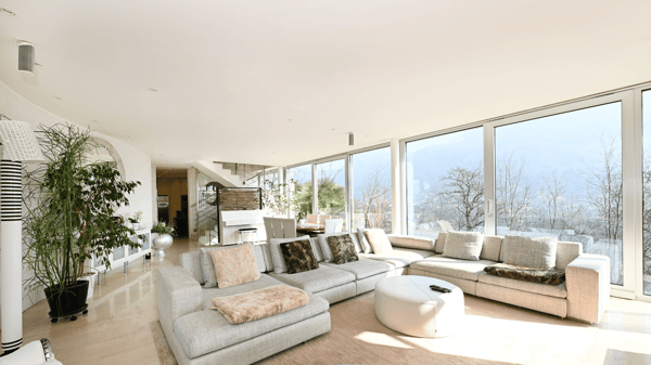 Porza, stupenda ed elegante villa di design con giardino privato. 2