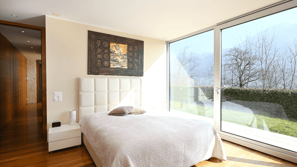 Porza, stupenda ed elegante villa di design con giardino privato. 10