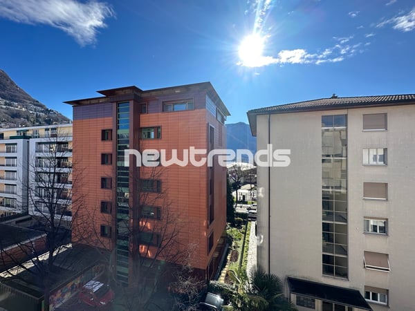 Cassarate: luminoso 2.5 locali con piacevole scorcio di lago 9