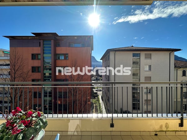 Cassarate: luminoso 2.5 locali con piacevole scorcio di lago 10