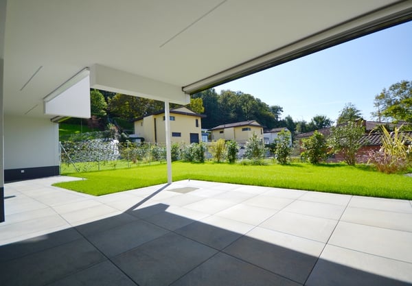 Montagnola – Arasio: elegante 1.5 locali con giardino privato e terrazza panoramica 13