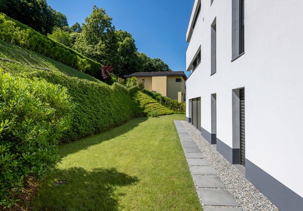 Montagnola – Arasio: elegante 1.5 locali con giardino privato e terrazza panoramica 12