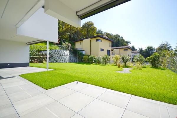 Montagnola – Arasio: elegante 1.5 locali con giardino privato e terrazza panoramica 11