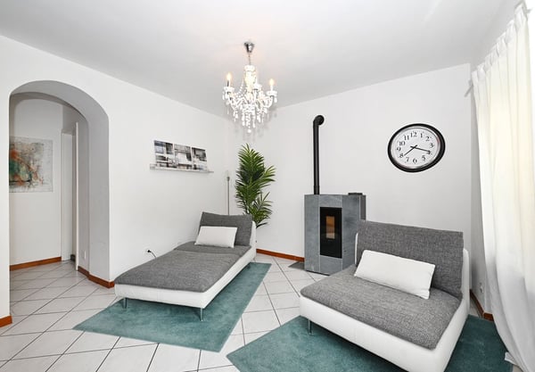 Lugano – Aldesago: casa di nucleo ristrutturata con splendida vista lago 6