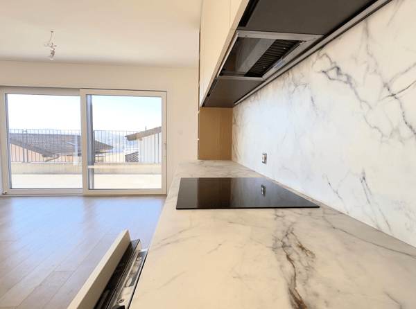 Appartamento moderno 1.5 locali con spazio esterno privato e vista aperte 3