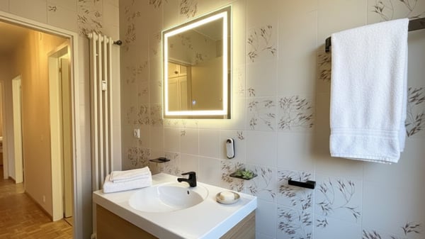 Paradiso, elegante attico con spettacolare vista lago 9