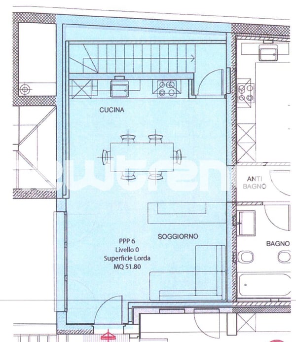 Mendrisio – Duplex 2.5 locali di 135 m², ambienti ampi e luminosi 8