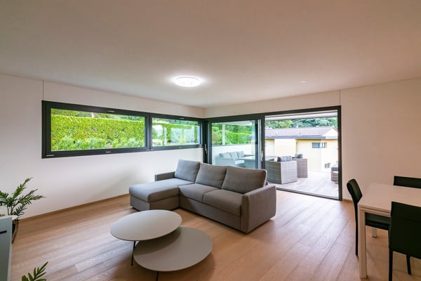 Montagnola: attico 3,5 locali con terrazza e vista lago 1