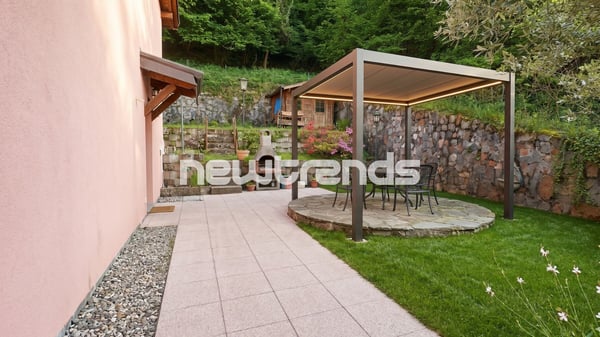 Barbengo: raffinata villa indipendente di 4.5 locali con giardino priv 2