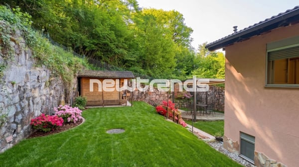 Barbengo: raffinata villa indipendente di 4.5 locali con giardino priv 3