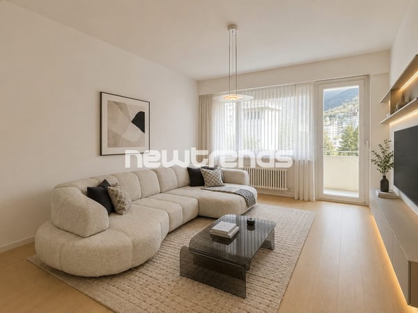 Lugano, servitissimo 3.5 locali completamente ristrutturato 1