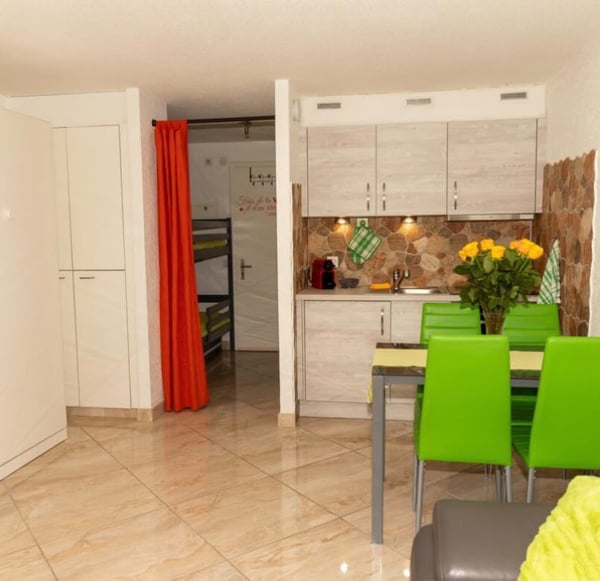Studio meublé rénové avec terrasse – Saillon-les-Bains 2